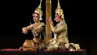 Classical Khmer Apsara dance from Cambodia