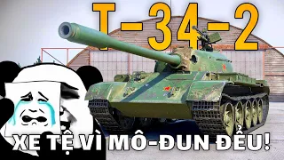 T-34-2: Xe tăng với mô-đun quá đểu! | World of Tanks