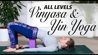 Full Body Morning Yoga Flow - Vinyasa And Yin Yoga Fusion (All levels) - YogaCandi