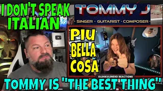 TOMMY JOHANSSON - EROS RAMAZZOTTI - Più Bella Cosa | REACTION