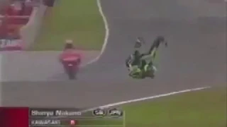 Shinya Nakano crash - Mugello 2004