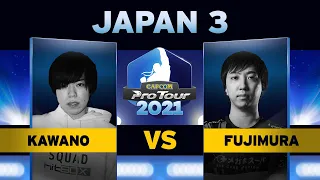 Kawano (Kolin) vs. Fujimura (Cammy) - Top 8 - Capcom Pro Tour Japan 3