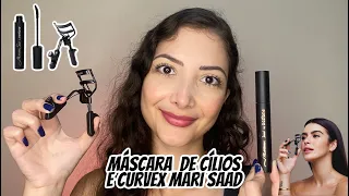 Máscara de cílios e curvex linha Mariana Saad Oceane - all day lashes e Eye lash Curler - Resenha