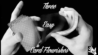 3 EASY & Satisfying Card Flourishes Every Magician Must Know (Spring, Dribble & Waterfall Tutorial)