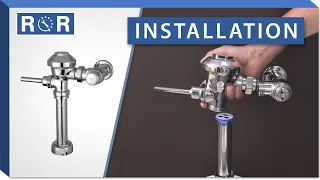 Zurn Aquavantage Flushometer | Installation | Repair and Replace