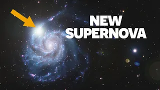 I took a picture of the bright new SUPERNOVA!