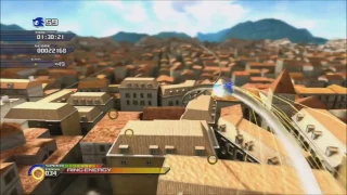 Sonic Unleashed Rooftop Run Act1-2 Basic Speedrun