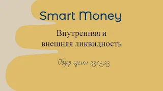 Smart Money - Внутренняя и внешняя ликвидность