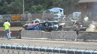 Demolition Derby-Otsego County Fair-Morris, NY Tom Hite -004