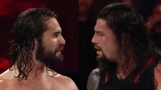 wwe raw 10/31/16 seth rollins saves roman reigns from chris jericho and kevin owens