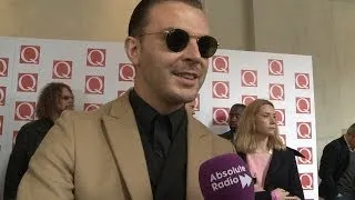 Q Awards 2013: Theo Hutchcraft (Hurts) interview on Absolute Radio