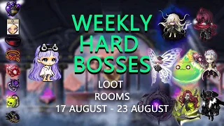 [GMS Reboot] Weekly Hard Bosses - Loot Rooms (17 August - 23 August)