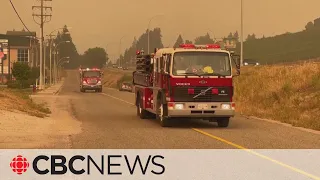 B.C. wildfires: Evacuation orders downgraded to alerts around Okanagan Lake