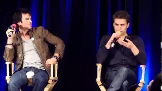 Paul Wesley & Ian Somerhalder - TVD Chicago 2013 - Pick-up Lines