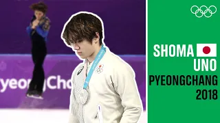 Shoma Uno's 🥈Free Programme at PyeongChang 2018!