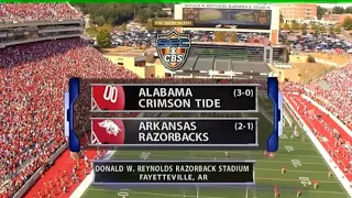 Arkansas vs. Alabama 2004