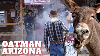 Oatman, Arizona (Ghost Town) Boomtown and DONKEYS!