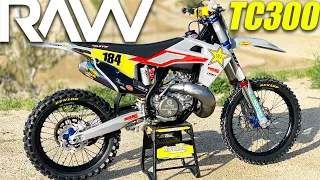 Factory Husqvarna TC300 Two Stroke Project RAW - Motocross Action Magazine