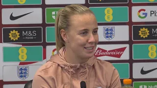 ENGLAND WOMEN | Pre-match press conference: Beth Mead: England Women v Netherlands and Scotland