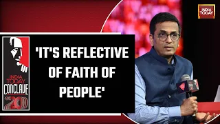 Watch: What CJI DY Chandrachud Said On Pending Cases In India At India Today Conclave 2023