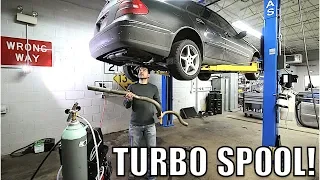 I Straight Piped My Turbo Diesel Mercedes! Loud Turbo Spool & Weird Cold Starts