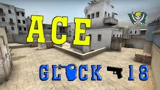 Ace/Эйс. De_Dust2. Glock-18. [CS:GO]