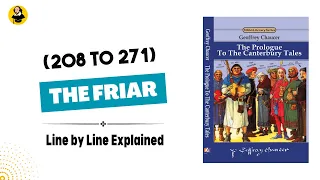 The Friar | Canterbury Tales | General Prologue | Line by Line explained in Hindi and Urdu #thefriar