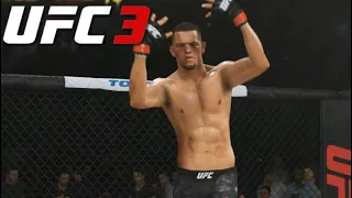 WHO IS THE BMF!? - UFC 244 Fight Simulation - Nate Diaz v Jorge Masvidal