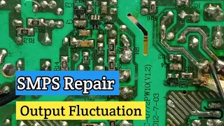 V43 SMPS Output Fluctuation | Live Repair | Blinking | 12V Voltage Drops on Load