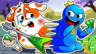 Rainbow Friends but HOO DOO NO MONEY, NO PROBLEM | How Did Blue MAKE MONEY? | Hoo Doo Animation