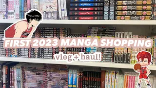 FIRST 2023 MANGA SHOPPING VLOG || INDIGO