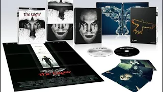 The Crow 4k Steelbook & Zavvi Exclusive #thecrow #steelbook #brandonlee #zavvi #trending