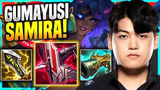 GUMAYUSI IS A MONSTER WITH SAMIRA! - T1 Gumayusi Plays Samira ADC vs Jhin! | Preseason 11