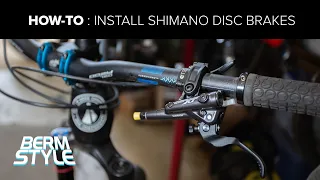 How to install Shimano Disc Brakes