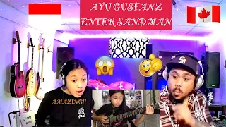 AYU GUSFANZ ENTER SANDMAN  (Daughter React )