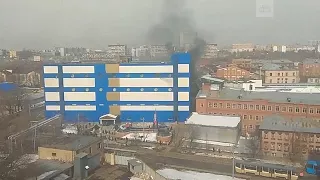 Пожар в ТЦ Персей для детей в Москве реальная съемка момента