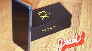 Xiaomi POCO X3 NFC 6/128 Внешний вид, комплект и производительность.