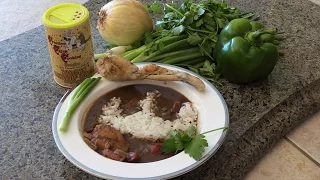 Frog Leg & Alligator Gumbo