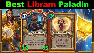 My Best Libram Paladin Deck Ever Made! 40 Cards Is Better! Throne of the Tides Mini-Set| Hearthstone