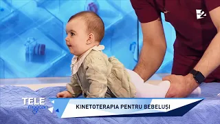 Kinetoterapia pentru bebeluşi. Când e indicată, cum se execută şi ce mişcări pot fi făcute acasă