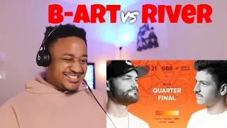 B-Art 🇳🇱 vs RIVER' 🇫🇷  GRAND BEATBOX BATTLE l Reaction