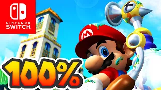 Super Mario Sunshine 3D All-Stars (Switch) - 100% Longplay Full Walkthrough No Commentary Gameplay