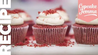 Gluten Free Red Velvet Cupcake Recipe | Cupcake Jemma