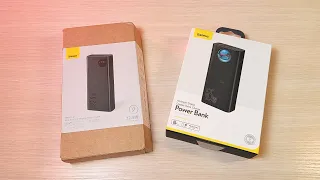 повербанк Baseus 30000mAh 65W и Baseus 20000mAh 22.5w лучший power bank на aliexpress