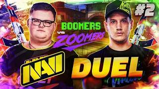 Boombl4 vs Zeus duel at Na`Vi 2010 vs NAVI 2020 show match