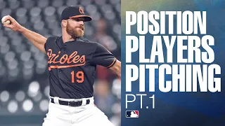 2019 MLB Position Players Pitching (Part 1) | MLB Highlights
