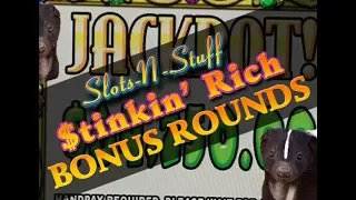 Stinkin Rich High Limit Bonus Rounds