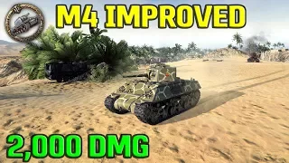 World Of Tanks | M4 Improved - 2000 Damage - 9 Kills