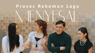 Di Studio bersama LTZ (Lyodra, Tiara, Ziva) untuk Lagu "Menyesal"