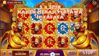 [Pola Room] 5 x Spin Jackpot Kakek Merah FaFaFa MaxBet || Higgs Domino Island